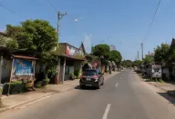 Patokan jalan menuju Griya Sehat Kepuh Papar Kediri
