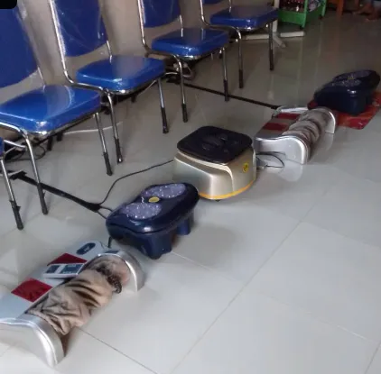 Mesin pijat kaki Griya Sehat Kediri